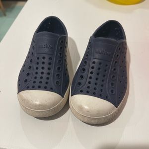 Navy blue native water shoes